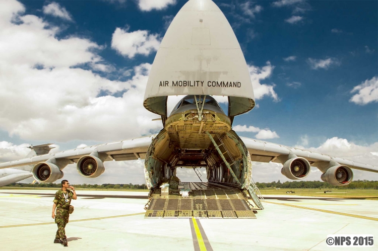 Lockheed C5 Galaxy
USAF Air Mobility Command
