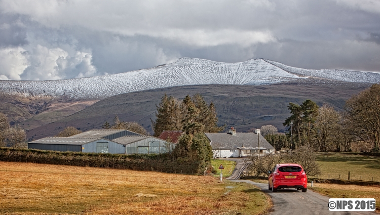 Pen - y Fan from Llaniltyd
