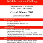 Hornbill Welsh Invitational Challenge